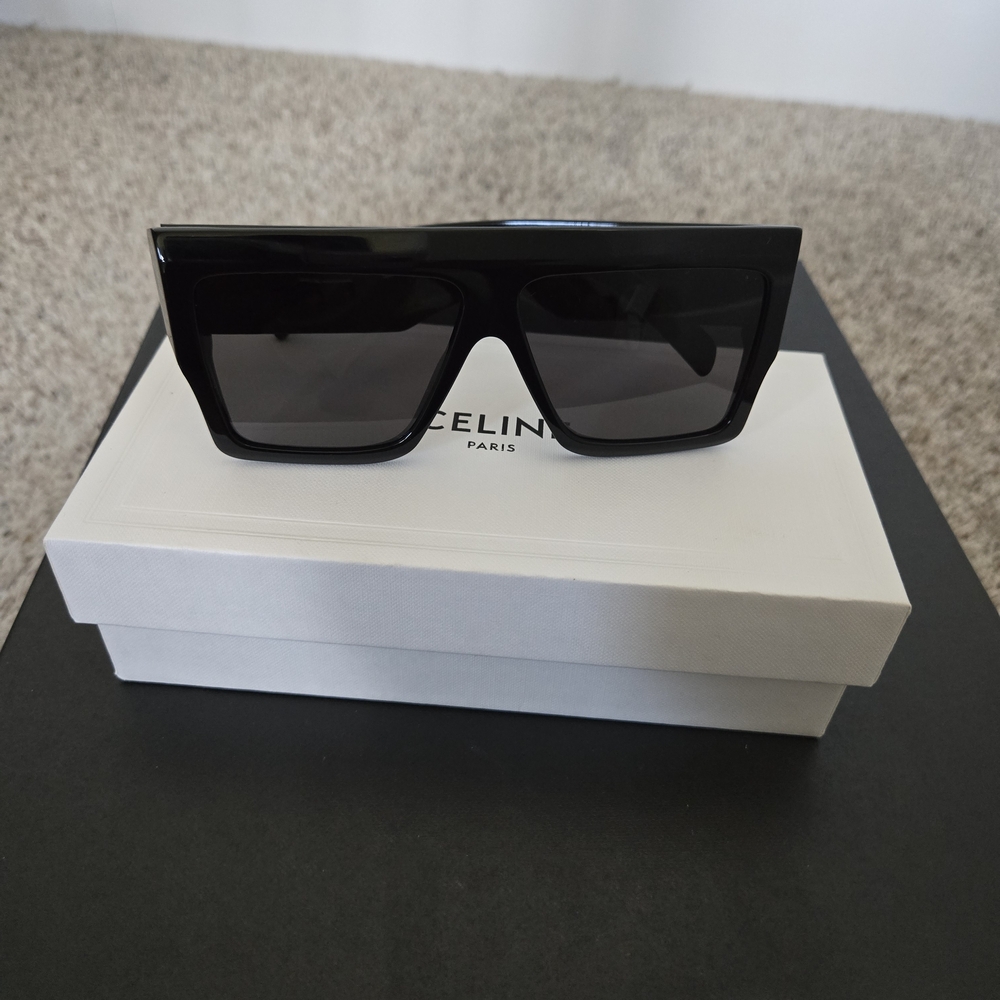 Celine Sleek Black Sunglasses
